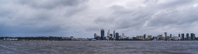 Perth and the Swan River at Sunrise, 22nd September 2013