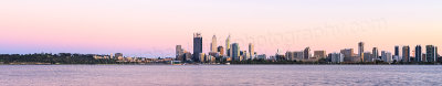 Perth and the Swan River at Sunrise, 23rd October 2013