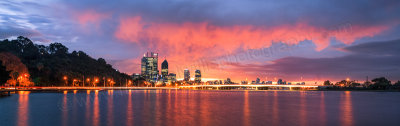 Perth and the Narrows at Sunrise, 22nd May 2014