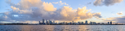 Perth and the Swan River at Sunrise, 25th May 2014