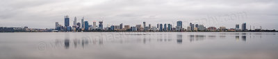 Perth and the Swan River at Sunrise, 30th October 2014