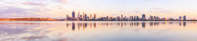 Perth and the Swan River at Sunrise, 6th November 2014