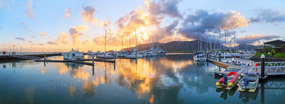 Cairns Marlin Marina at Sunrise, 8th August 2014