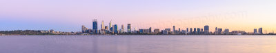 Perth and the Swan River at Sunrise, 11th March 2015