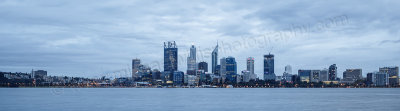 Perth and the Swan River at Sunrise, 8th April 2015