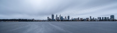Perth and the Swan River at Sunrise, 10th April 2015
