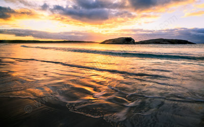 Twilight Cove Sunrise, Esperance, 14th April 2015