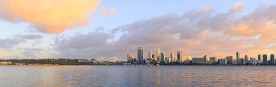 Perth and the Swan River at Sunrise, 11th September 2015