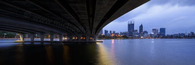 Perth and the Swan River at Sunrise, 5th October 2015