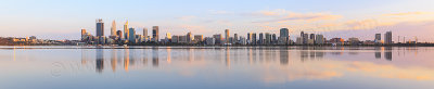 Perth and the Swan River at Sunrise, 8th October 2015
