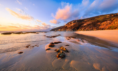 Salmon Holes Sunrise, Torndirrup National Park, 6th February 2016