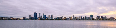 Perth and the Swan River at Sunrise, 23rd March 2016