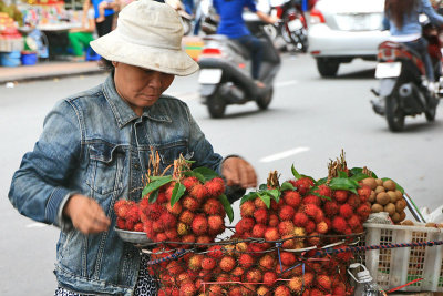 Fruit seller - Chom chom 