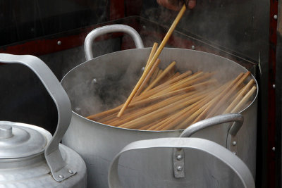 Sterilizing Chopsticks