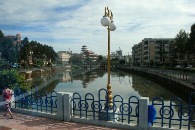 The Thi Nghe - Nhieu Loc Canal in Ho Chi Minh City
