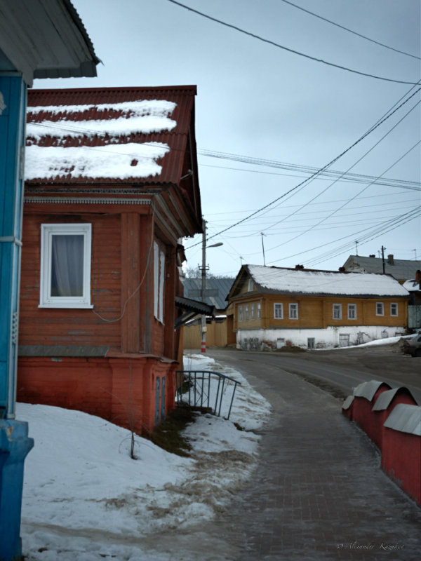 The historic center...