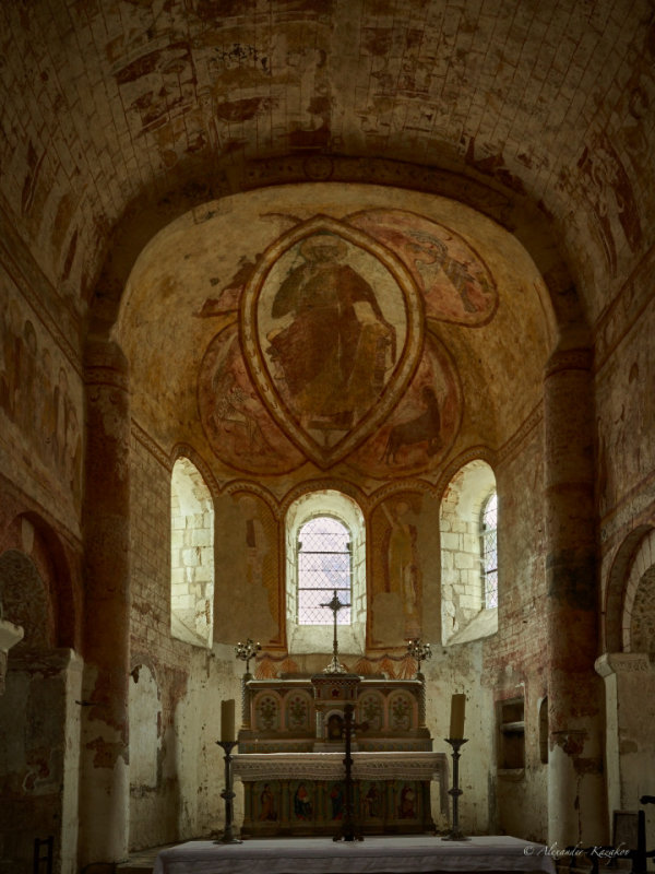 Church of Saint Genest, Apse XIth C.