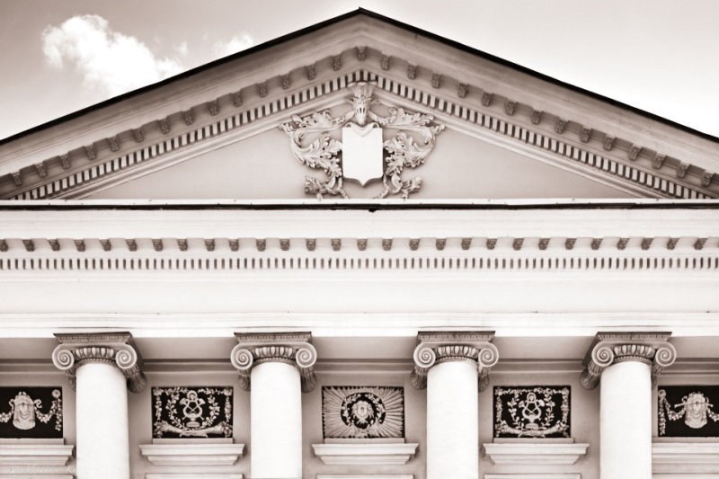 Dolgorukov Palace, Prechistenka Street, portal. 