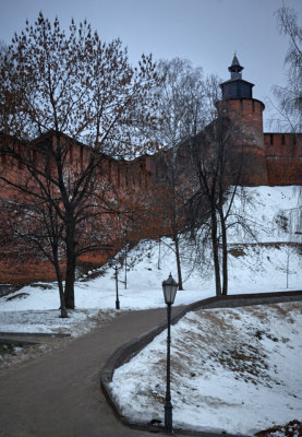 Kremlin. Wall's fragment.