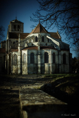 The Benedictine abbey church of Sainte-Marie-Madeleine