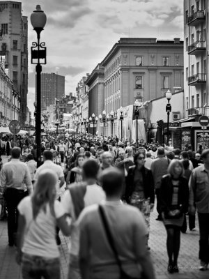 Oh Arbat, You pour forth like a river.