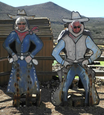 Dec 8   Barry and I at Tombstone