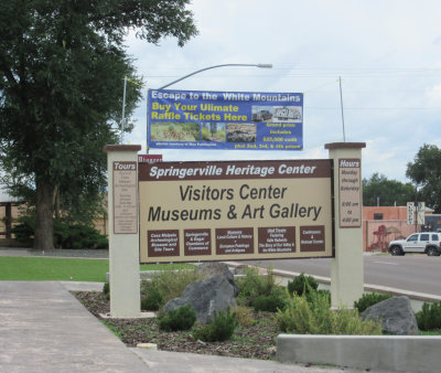 Springerville visitors center