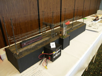 LANE Interlocking display by Andy Rubbo, winning Best of Show in the Model Room.