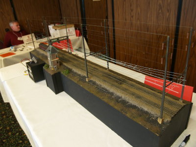 LANE Interlocking display by Andy Rubbo, winning Best of Show in the Model Room.