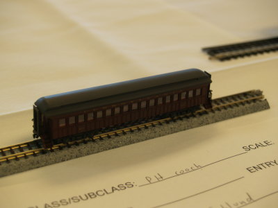 N Scale PN Passenger Car by Claus Schlund.