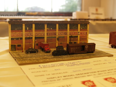 Street Tractor Diorama in N by Doug Nelson.