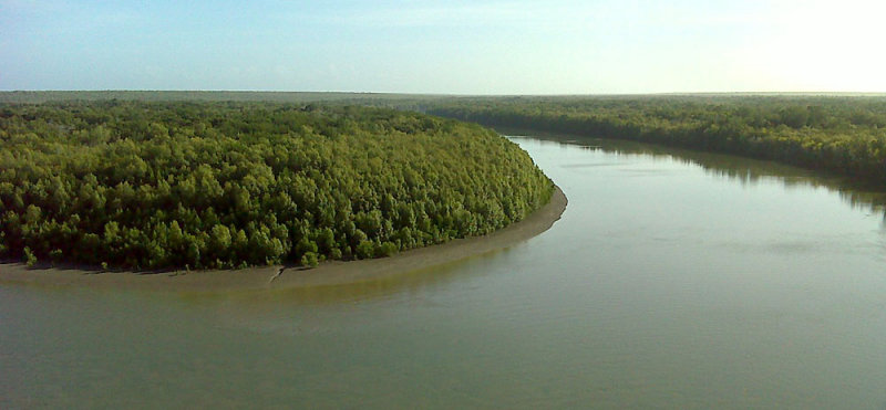 tidal river near Mapoon