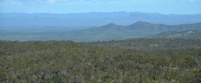 view from Hann Tableland