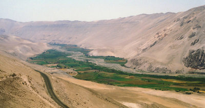 Chile Atacama Desert oasis valley