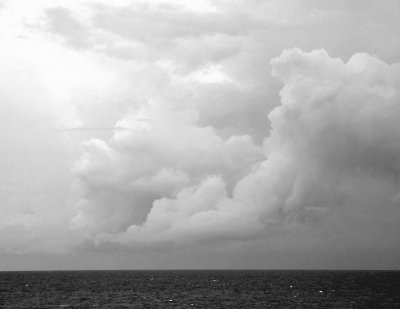 Day 3 storm clouds B&W