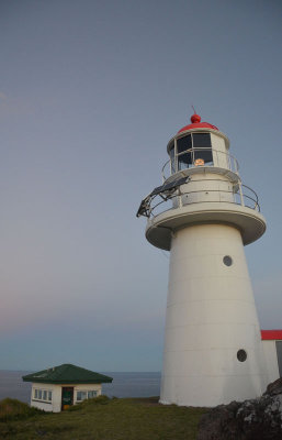 last light on the Double Island Point lighthouse