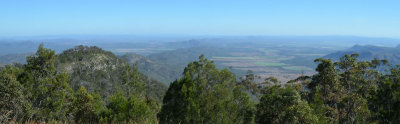 view from Mt Wallum
