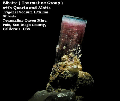 Elbaite - California