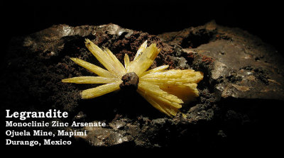 Legrandite - Mexico