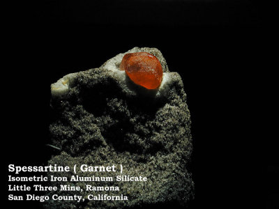 Spessartine Garnet - California