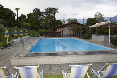 Pool at night