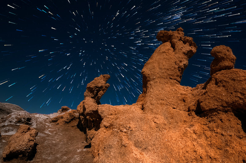 Valle de la luna Star Burst