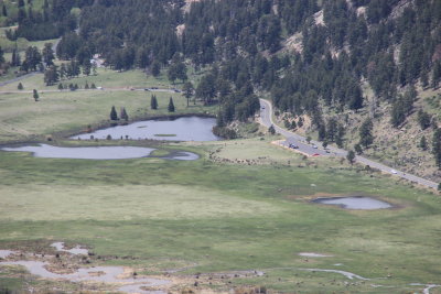 Sheep Lake View from Deer Mountain Trail