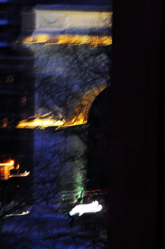 An Unusual View of the Washington Square Arch