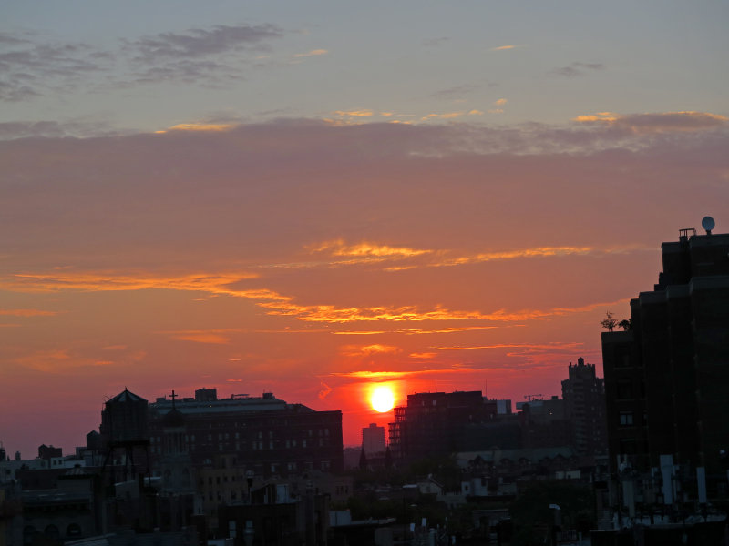 Sunset - West Village Skyline 