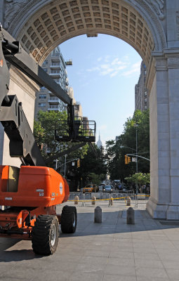 Washington Square Arch Repairs