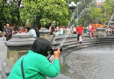 July 27, 2013 Photo Shoot - Washington Square Area in Greenwich Village