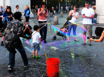 Looking Inside a Soap Bubble Tunnel