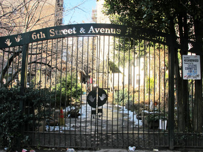 Community Garden at Avenue B & East 6th Street 