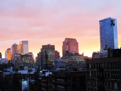 January 6, 2014 Photo Shoot - Mostly Sunsets of Downtown Manhattan Skyline